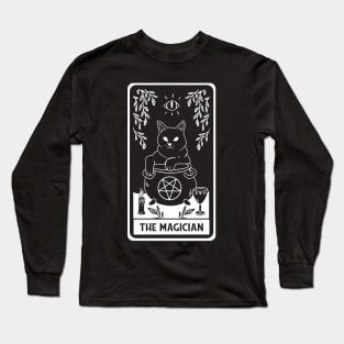 Tarot Cat - The Magician Long Sleeve T-Shirt